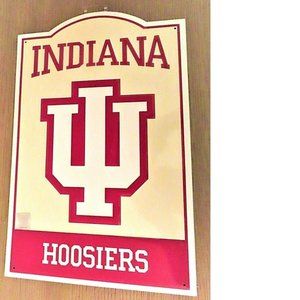 NCAA Indian Hoosiers Retro Tin Sign Man Cave